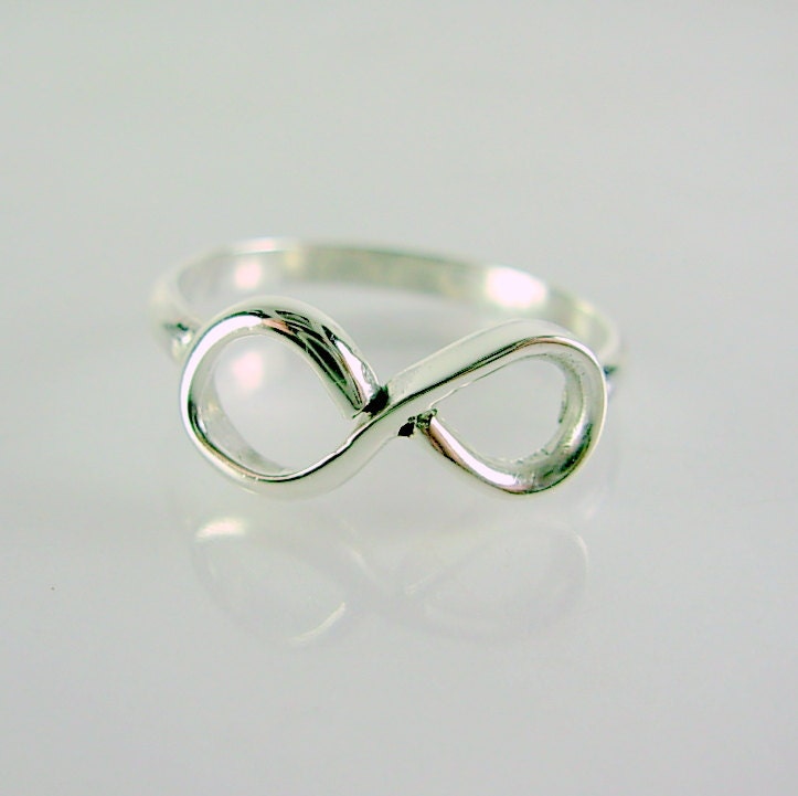 Sterling Silver Eternity Ring, sz 5-10, Promise Ring, Engagement Ring, Anniversary Ring