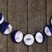 Handmade Felt Garland. The Phases of the Moon. Needlefelted Home Decor by AlyParrott on Etsy. Made to Order.