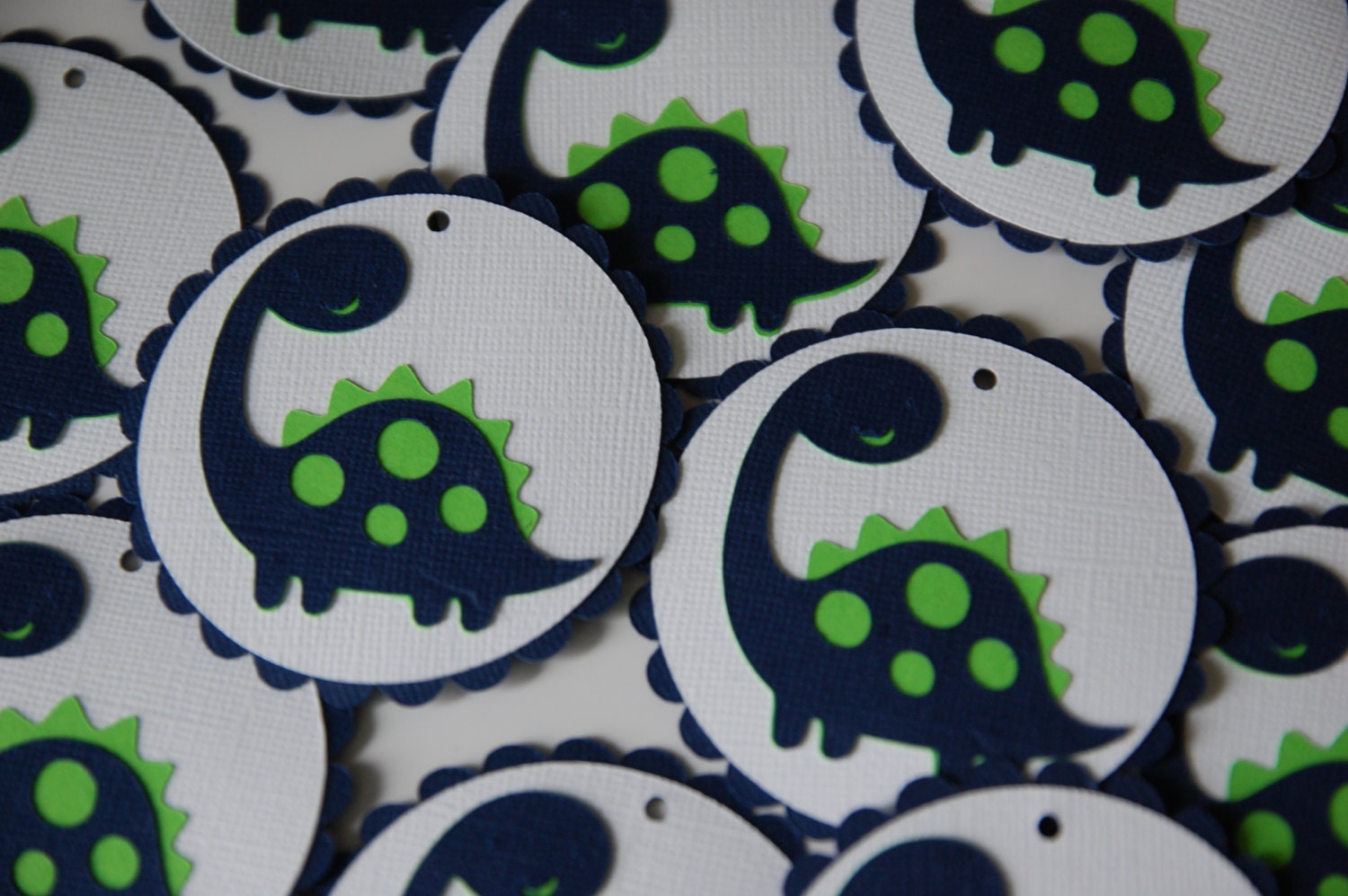 Dinosaur Favor Tags, Dinosaur Tags, DinoMite, Dinosaur Birthday, Dinosaur Baby Shower, 12 Pcs, Navy Lime Il_170x135