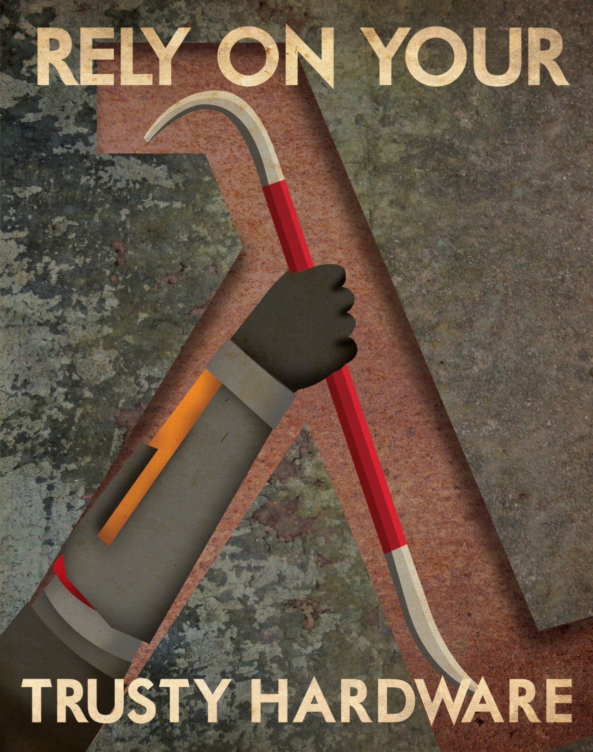Half Life Propaganda Poster