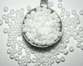 Toho Sz 6 Frosted White Glass Seed Bead