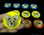 Teddy Bear Cupcake Toppers