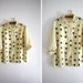 Blouse // yellow / grey // triangles