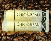 CHIC Bean NaturalCare Lip Balm ( - Mint Cocoa Butter - ) with Certified Organic Cocoa Butter USDA / Vitamin E