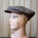 1920's Newsboy Cap // Men's French Wool Hat 21 inches