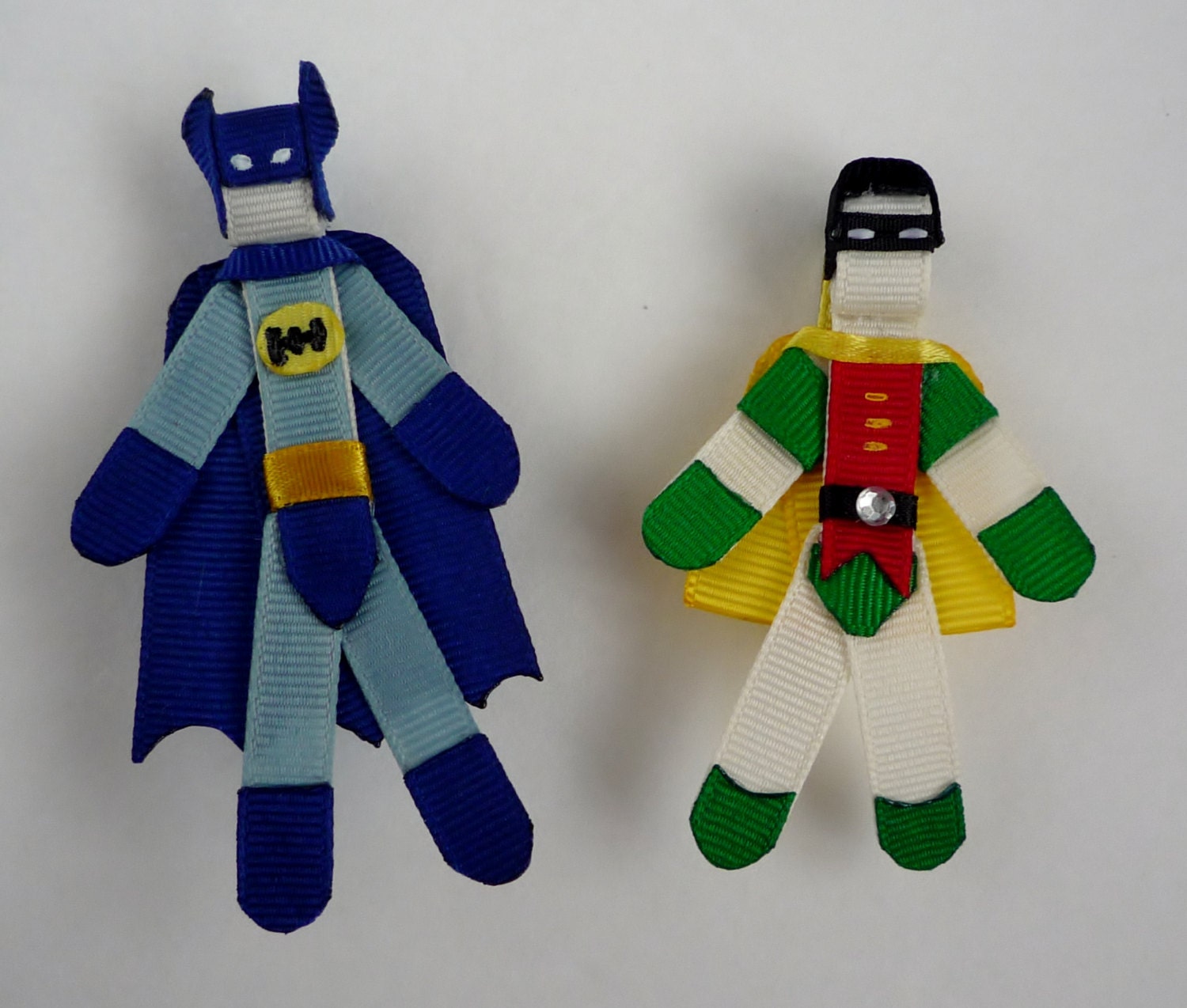 Batman and Robin Set ( Ribbon Sculpture)