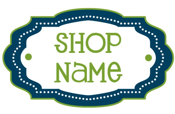 Logo Design - Premade Graphic Unique Frame by a Professional Graphic Designer
