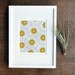 Retro Dandelion Print - Burnt Orange 8x10 Wall Decor - Mid Century Living Room Art
