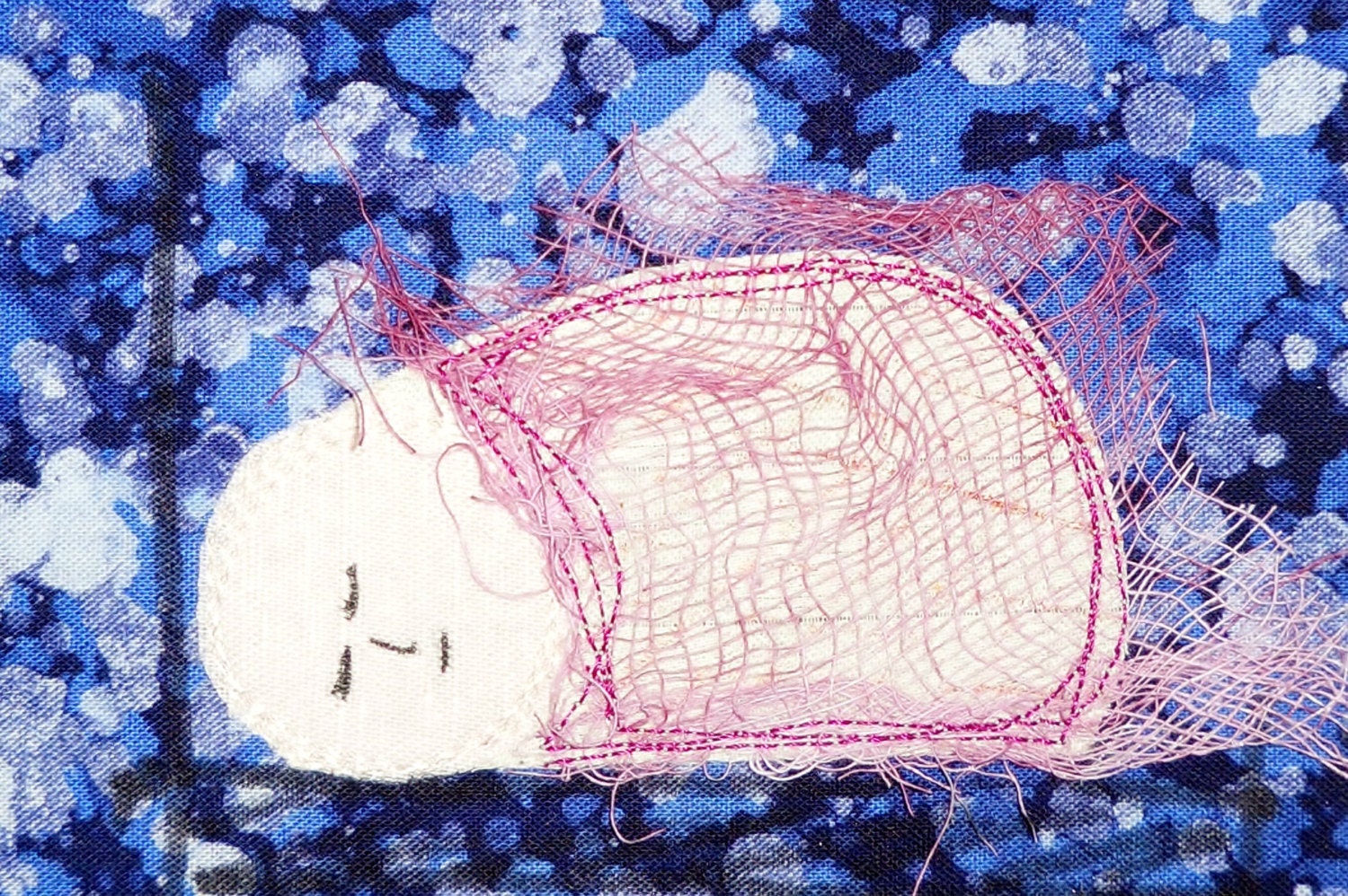 Sleeping Eggfolk Note Card, Original Art, Set of 4
