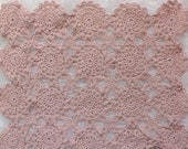 Newborn Baby Blanket,  Blush, Lace Blanket, Photo Prop