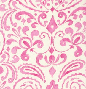 Pink Marala Kumari Garden Contour Changing Pad Cover