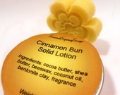 Cinnamon Bun Solid Massage Bar, Travel Lotion Bar