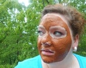 Moroccan Red Clay Face Mask Mix with Oatmeal, For Normal and Combination Skin