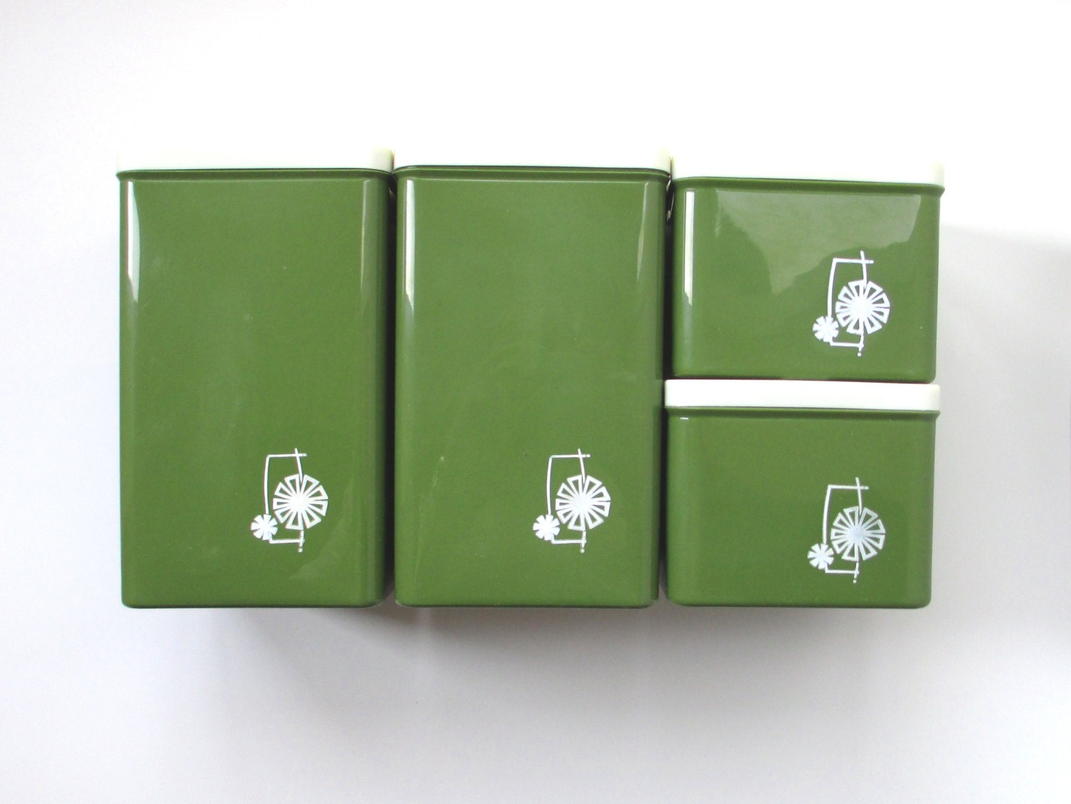 Retro Kitchen Canister Set
