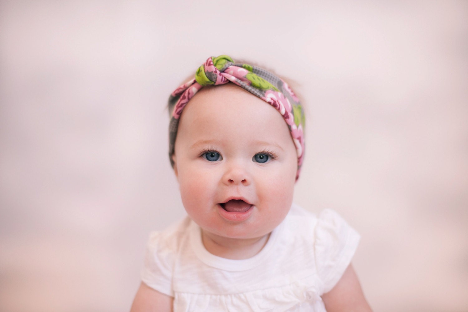 BOHO Collection: Floral Knot Jersey Knit Headband