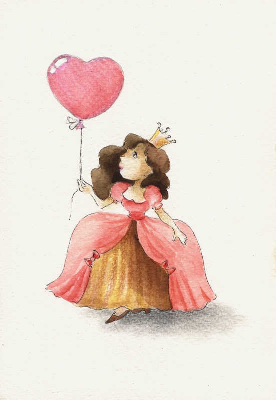 Sweet Valentine. Original drawing
