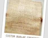 CUSTOM ORDER - AMY / Falling in Love Burlap Banner & Fall Leaf Garlands