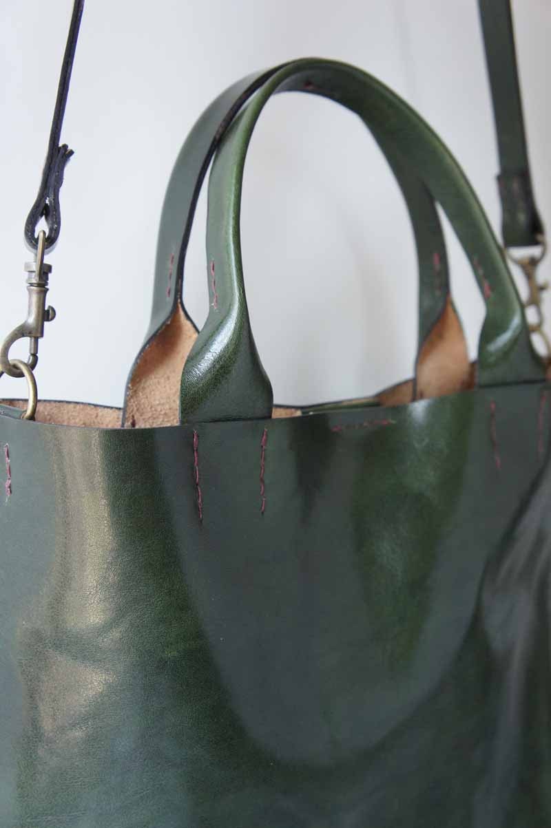 The Stella Bag - Italian Leather - Emerald
