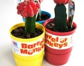 Barrel of Monkey's Pots - Yellow, Red, or Blue