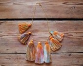 Rich - hand dyed necklace / mur Mur