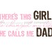 There's This Girl...5x7 nursery print (you choose colors)