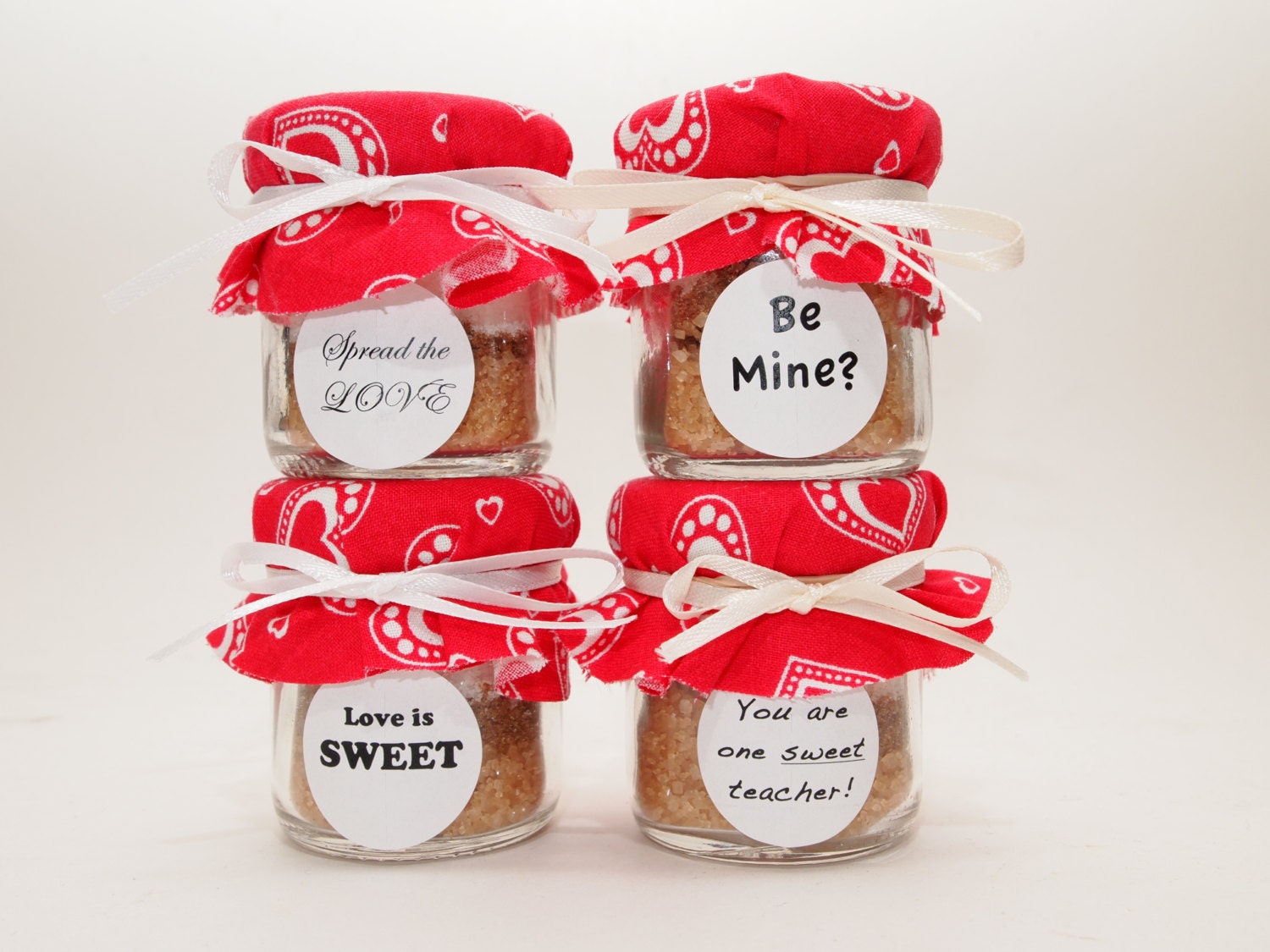 Valentines Jars Homemade and Hand Decorated with Personalized Label Il_170x135
