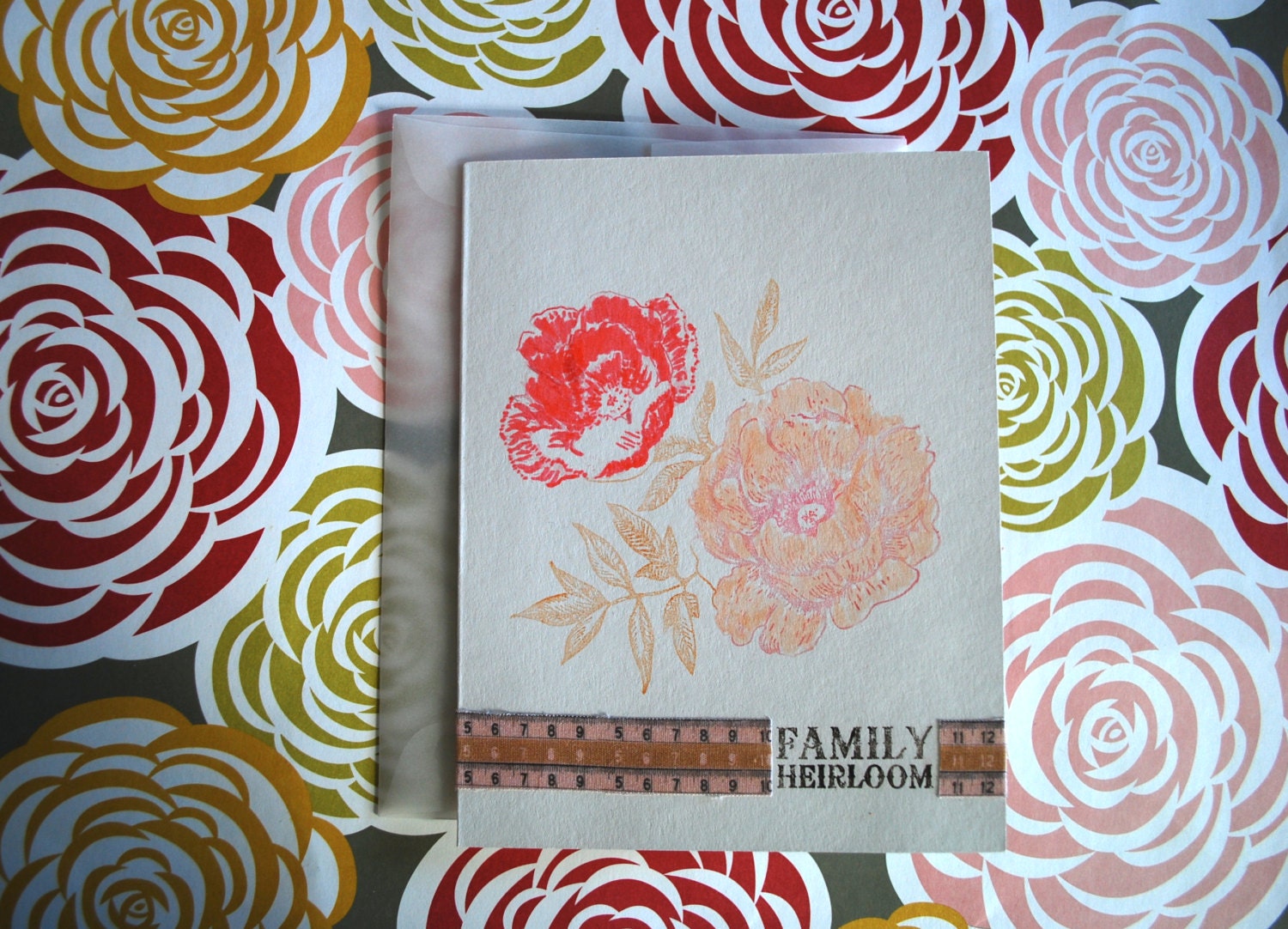 Bustle Heirloom Blank Card