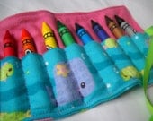 Under the Sea Crayon Roll Up
