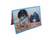 Shih Tzu Get Well Card, Feel Better Card, Dog Get Well Card