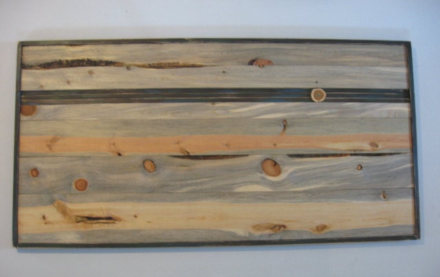 Wood Wall Art Distressed