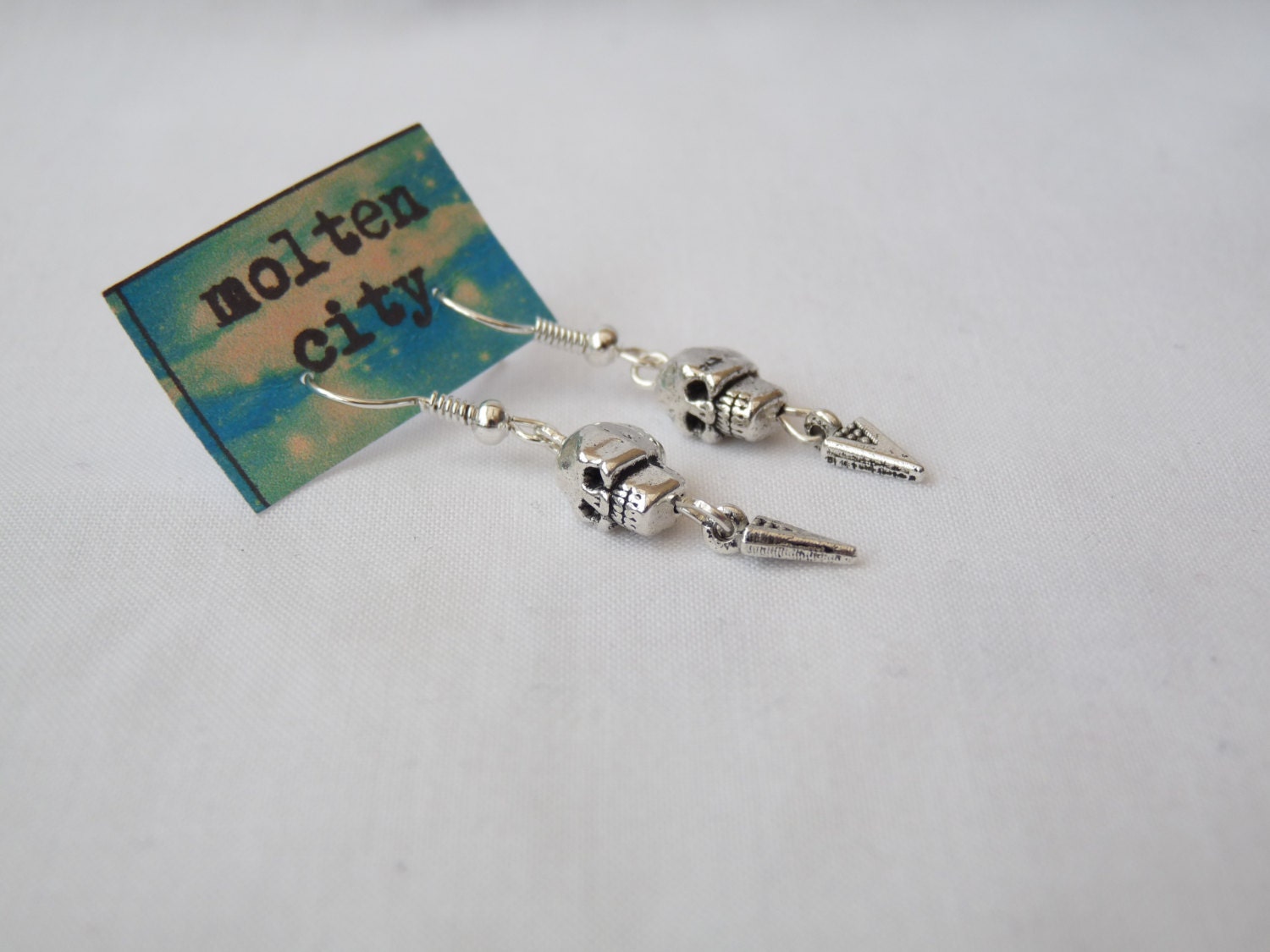 Skull Arrow Earrings