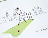 Cricket Anonymity Illustrative print (10" x 12" / 255mm x  305mm)