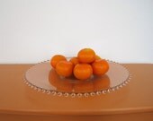 Large Vintage Candlewick Platter