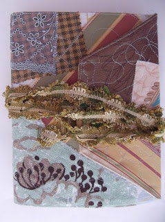 Fabric Covered Junk Journal / Smash Book - Remains of the Day