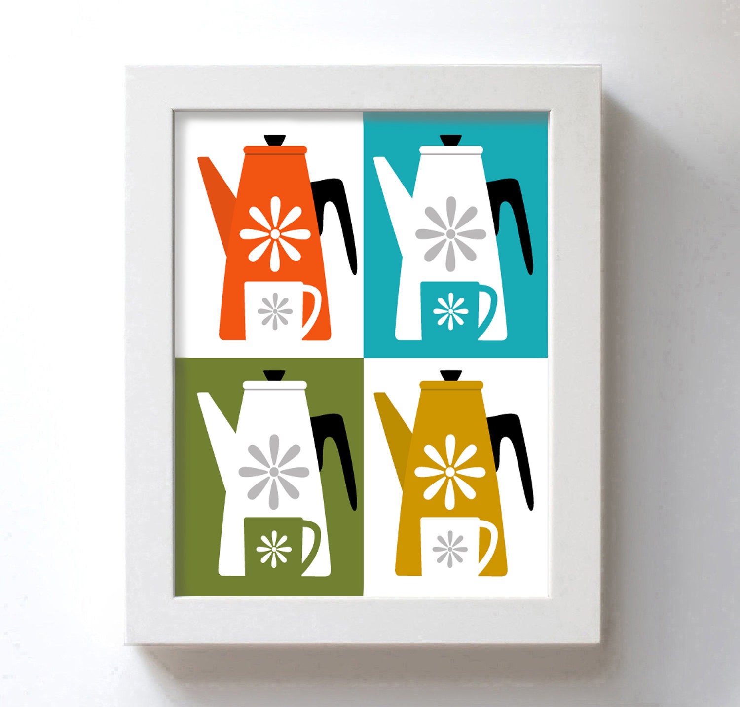 Kitchen Art - Modern Kitchen Decor - Cooking Art - Coffee Art