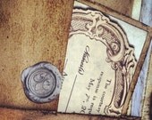 Pocketfold Wedding Invitations Vintage Book Victorian Wedding Pride and Prejudice Invitation