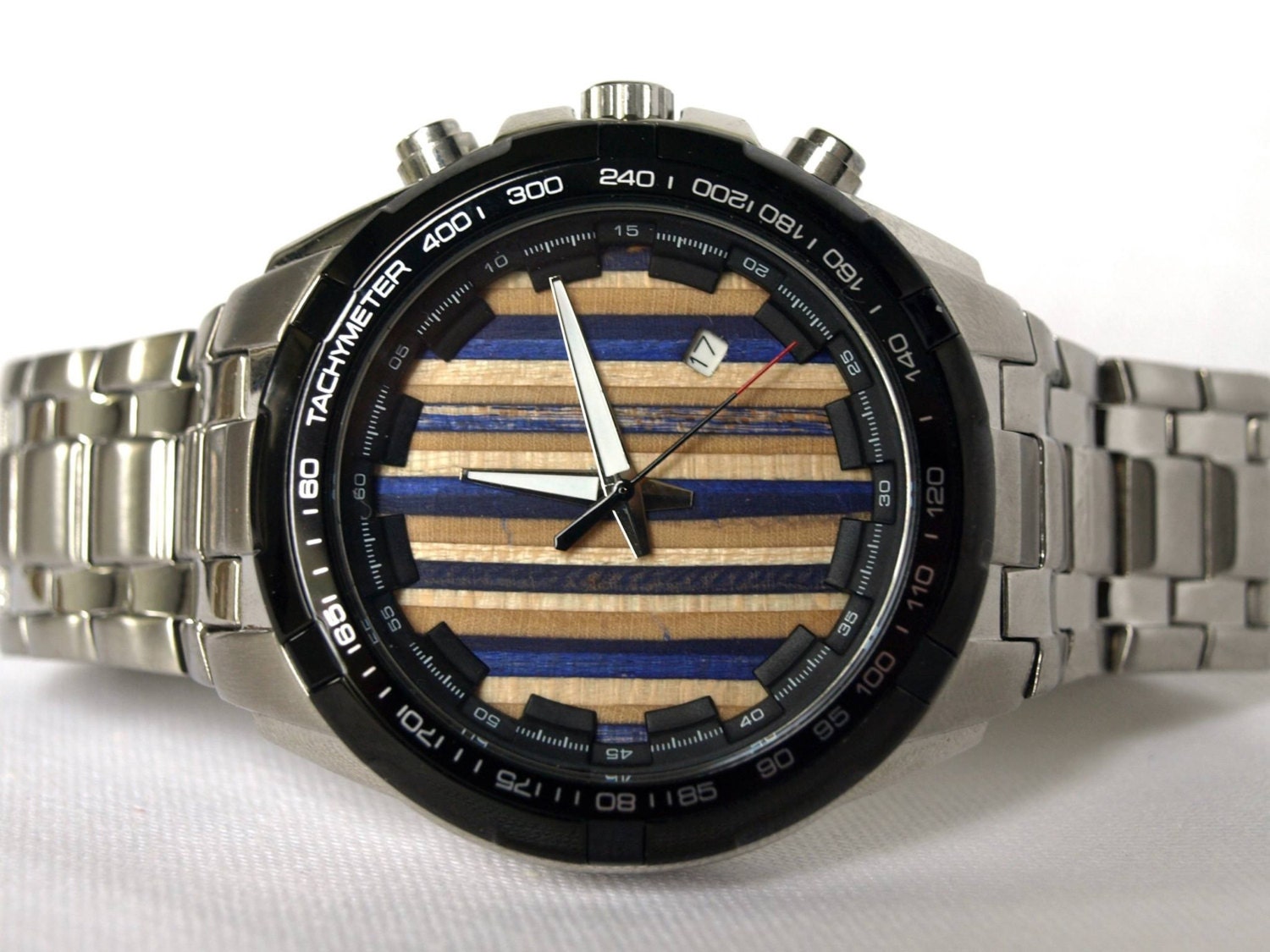 Reserved Listing - Mens Watch. Recycled Skateboards. Skate Art 
