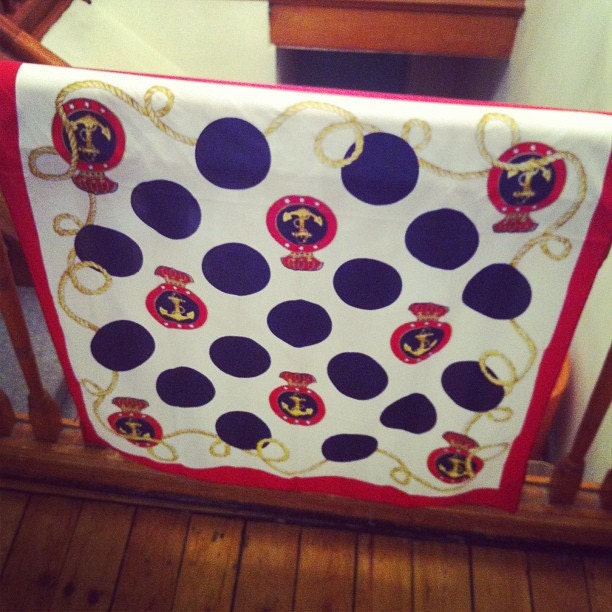 Large Nautical Scarf