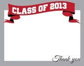 Graduation Thank you Cards, Thank you Card, Personalized Thank you Card Il_170x135