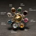 Solar System Ring - Amathyst Citrine Emerald Tourmaline Ruby Peridot Aquamarine Topaz Set in Sterling Silver Ring - Its out of this world