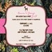 Mossy Oak Camo with Deer - Baby Shower Invitation - digital design