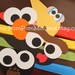Sesame Street Inspired Party Poms