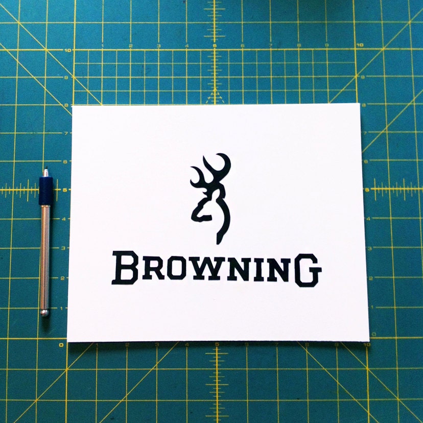 Browning Paper Silhouette 8x10