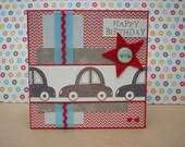 Birthday Card - Boy Card My Mind's Eye Boy Crazy Cars