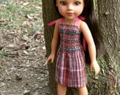 hearts for hearts doll dress: cinnamon girl