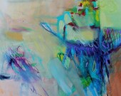 Abstract Painting Original Modern Expressionism "Celebration Day"