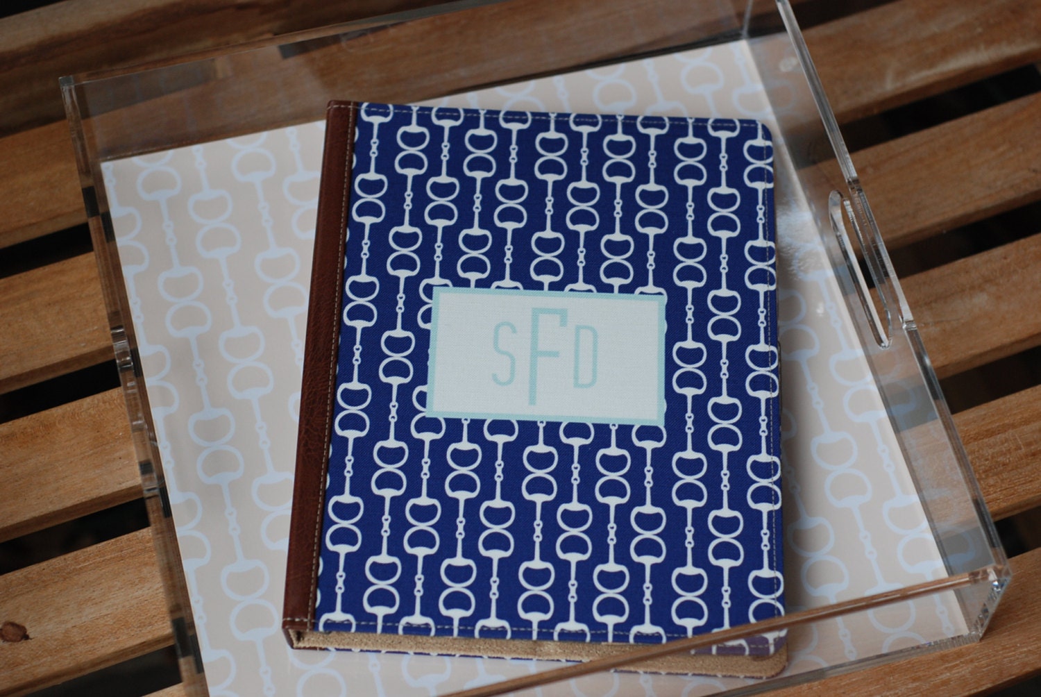 Monogrammed Personalized iPad 2 Case