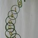 RECYCLING WINE BOTTLES into windchimes, eco friendly and green, wind chimes, mobile, musical and colorful, wind chime 21