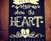 Home Is Where the Heart Is Painting