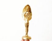 20% OFF VINTAGE SALE Vintage Winged Torch Trophy Topper